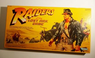 Vintage 1981 Kenner Indiana Jones Raiders Of The Lost Ark Board Game,  Complete