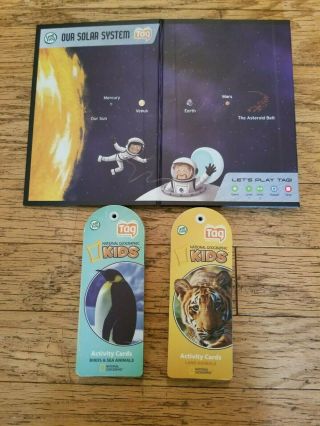 Leap Frog Tag Solar System Book National Geographic Space Animals Home School