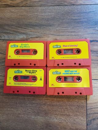 Sesame Street Cassette Tapes