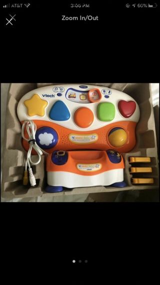 Vtech V - Motion Active Learning System Tv Console 3 Games And A Controller