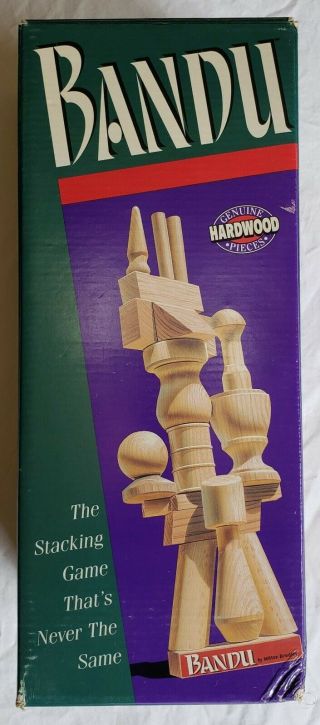 Bandu Bausack Board Game Zoch Milton Bradley 100 Complete 1991