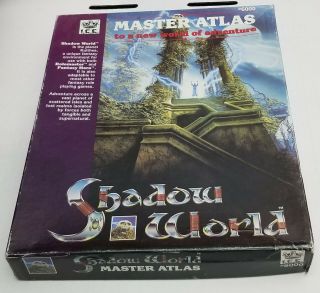 Shadow World Master Atlas 6000 I.  C.  E.  1989 Fantasy Rpg