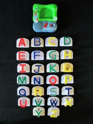 Leap Frog Fridge Phonics Magnetic Complete Set Of 26 Alphabet Uppercase Letters