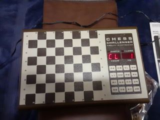 Fidelity Chess Challenger 7 Bcc Electronic Chess Set Game 7 Levels Of Play.