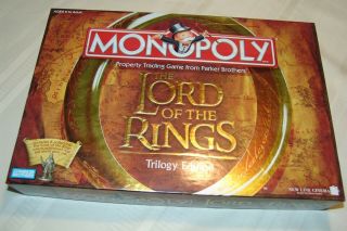 Monopoly Lord Of The Rings Trilogy Edition 2003 Pre Owned But Never Played