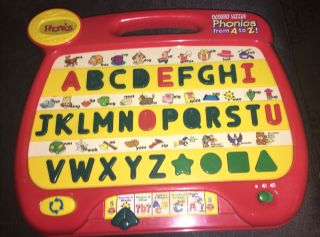 Vtech Little Smart Phonics From A To Z Letter,  Animals,  Music,  Braille Age 3 - 6