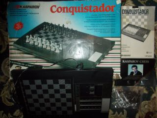 Saitek Kasparov Conquistador Electronic Computer Chess Game 1988