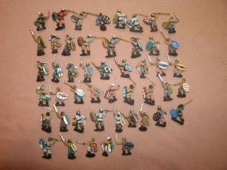 15mm Painted Ancient Gauls Infantry.  Old Glory (48 Figures) (a)