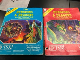 Dungeons & Dragons Basic & Expert Rules Tsr 2014 & 2015