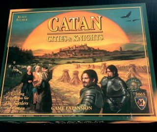 Settlers Of Catan 4th Edition 2012 Cities And Knights Expansion