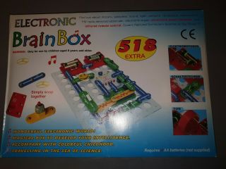 Huge Brainbox 518 Electroni Kit - Snap Circuits Science Kit Science Stage 3