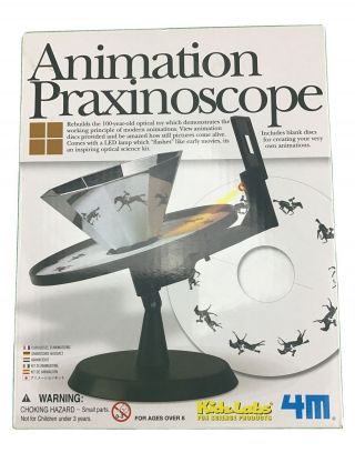 Animation Praxinoscope Kidz Labs 4m Science Kit - Open Box But
