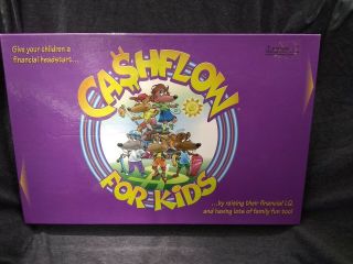 Cashflow For Kids Board Game - Rich Dad Robert Kiyosaki Financial Iq