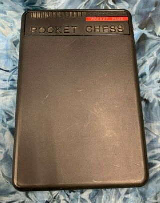 Vtg Saitek Kasparov Pocket Plus Handheld Electronic Chess Computer No T01094115