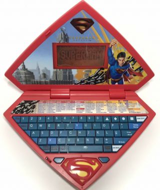 Superman Returns Child Interactive Educational Laptop Computer English Spanish