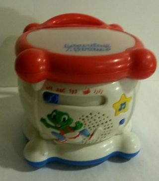 Leap Frog Learning Drum Vintage Toddler Toy Music Singins Abcs 123s Electronic