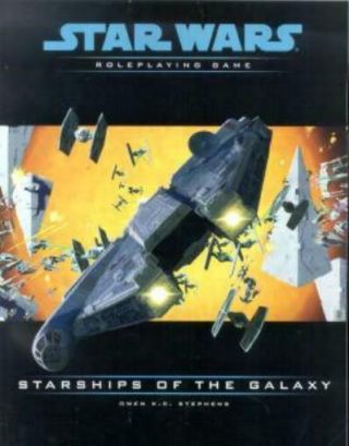 Wotc Star Wars D20 Starships Of The Galaxy (1st Ed) Ex