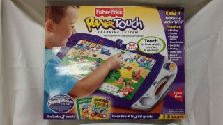 Pre - Owned Fisher - Price Power Touch Learning System,  2 Books