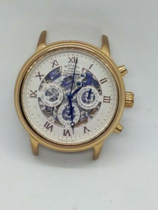 Rotary Skeleton Automatic Mens Watch Gs00244/01 Parts Only
