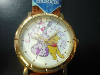Winnie The Pooh And Piglet Jazz Musical Watch Timex