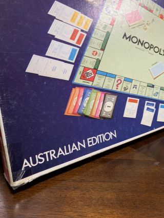 RARE 1985 Monopoly Limited Australian Edition Board Game Hasbro Koala Token 2