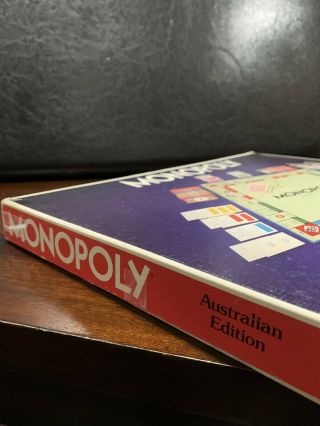 RARE 1985 Monopoly Limited Australian Edition Board Game Hasbro Koala Token 3