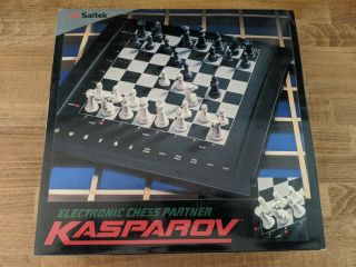 Kasparov Electronic Chess Partner Game By Saitek (1990) (complete/tested)