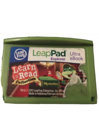 Leap Frog Leappad 2 Explorer Game Learn To Read Mysteries Cartridge Ultra Ebook