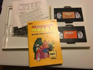 Muzzy: The BBC Language Course for Children,  Spanish VHS Cassette Booklet 2