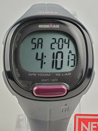 Timex Tw5m20000,  10 - Lap Ironman Transit Watch,  Alarm,  Indiglo,  Chronograph