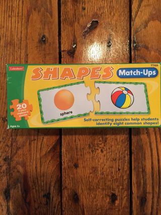 Lakeshore Shapes Matchups Chipboard Puzzles Pre Owned