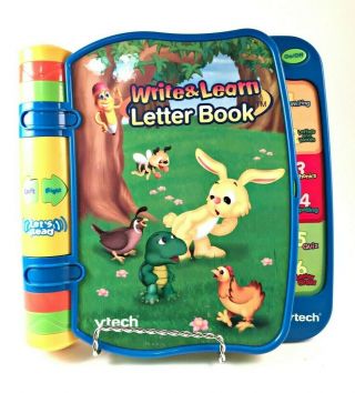 Vtech Write And Learn Letter Book Talking Storybook Electronic Alphabet Phonics