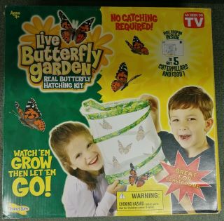 Live Butterfly Kit Waterproof Insect Lore Educational Science Toy For Kids