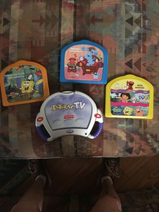 Fisher Price Interactv Dvd Learning System 3 Games