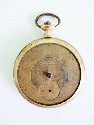 Antique Gold Pocket Watch Swiss Movement Elgin Illinois Case Estate Find