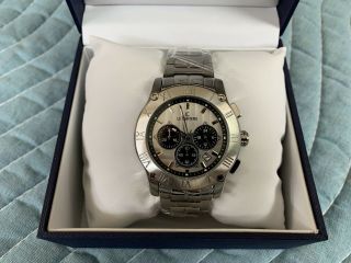 LE CHATEAU Stainless Steel Chronograph Mens Watch Model 5435 Cautiva 2