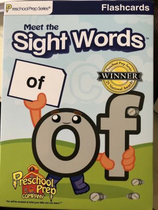 Preschool Prep Series Meet The Sight Words Flashcards (k - 1st Grade) Gently