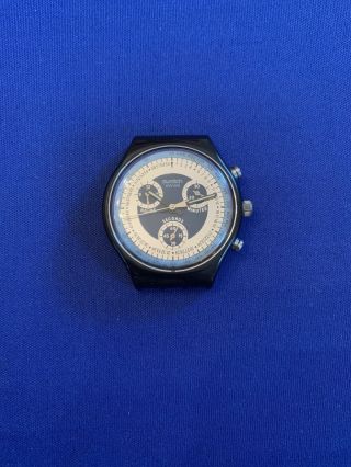 Vintage Swatch Chronograph Swiss Made Quartz Watch (parts/repair)
