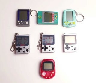 Pocket Games Keychain Nintendo Mini Classics Sega Taito
