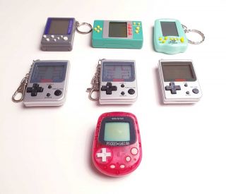 Pocket Games Keychain Nintendo Mini Classics Sega Taito 3
