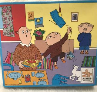 Alfons Aberg Wood Puzzle Tra - Pussel Sweden Swedish 50pc.  Ages 3 - 8