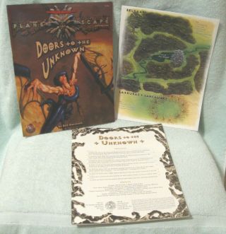 Advanced Dungeons & Dragons 2nd Ed Planescape Doors To The Unknown 1996 Tsr 2626