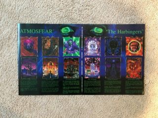Atmosfear The Harbingers Vhs Video Horror Board Game,  99 Sure Game Is Complete