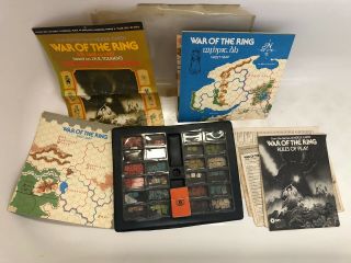 Games Of Middle Earth War Of The Rings Tolkien’s Lord Of The Rings Spi Wargames