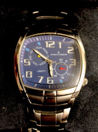 Stern & Lemann Liberty Men’s Watch Blue Dial With Bracelet £645.  00 Sl821928