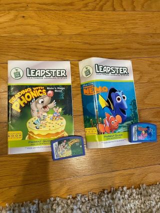 Leapster Reading With Phonics,  Finding Nemo