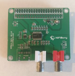 Hifiberry Dac,  Rca Connections For Raspberry Pi 3 And Up