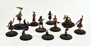 Malifaux 1st Edition Metal Colette Crew,  - Painted