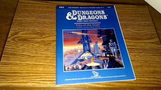 Dungeons And Dragons: Expert Game Adventure City Of The Gods