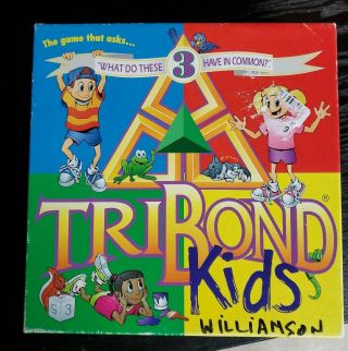 Tribond Kids Game What Do These 3 Things Have In Common?